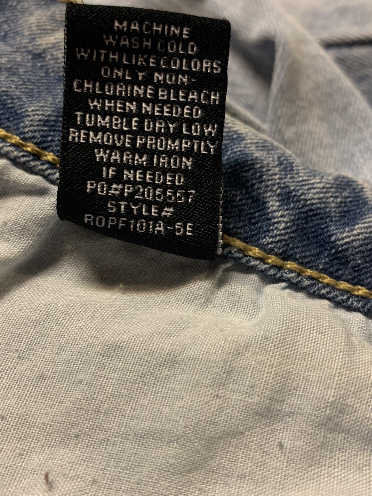 Almost Famous Mid rise Patchwork Denim Flare Jean… - image 10