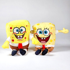Ty SpongeBob SquarePants 8" Plush Bean Bags Stuffed Animal Toys 2006 Nickelodeon
