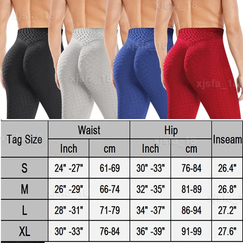 Men's Leggings Sports Gym Compression Pants Training Trousers Bubble Textured UK - Picture 14 of 30