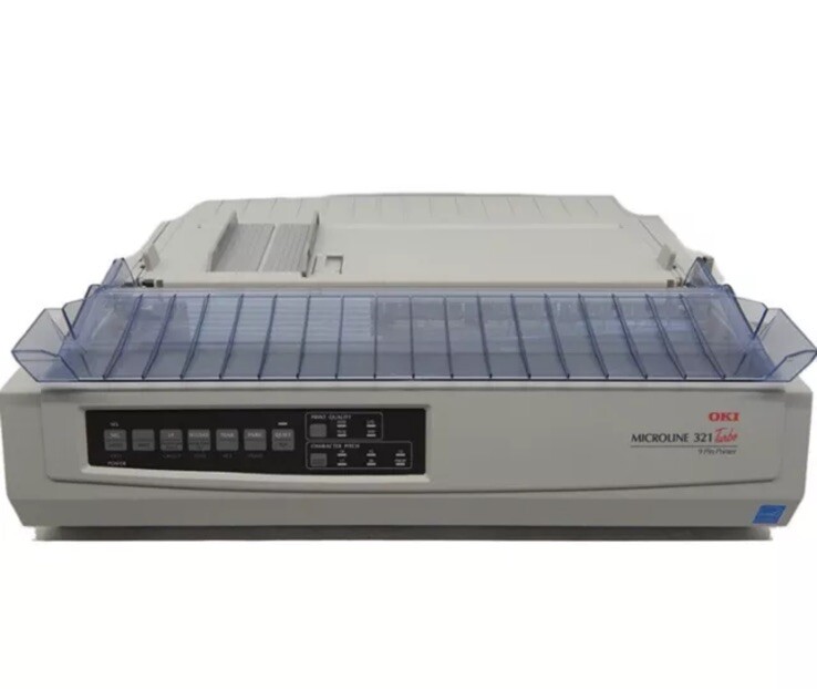 Print-Klex Farbband Für Oki Microline – Kompatibel Mit 320/321/3320 Series, 3 Mio. Zeichen, Schwarz