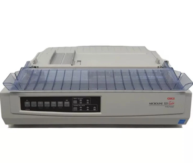 BRAND NEW Oki MICROLINE 321 Turbo Dot Matrix Printer - 62415501 - Image 3 of 4