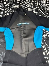 PROwest Wetsuit Size Youth 12 Shorty Black/Blue Style 0798