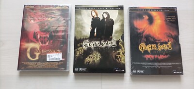 DVD 3 x GINGER SNAPS 1 - 3 ,Teil 1 FSK 18