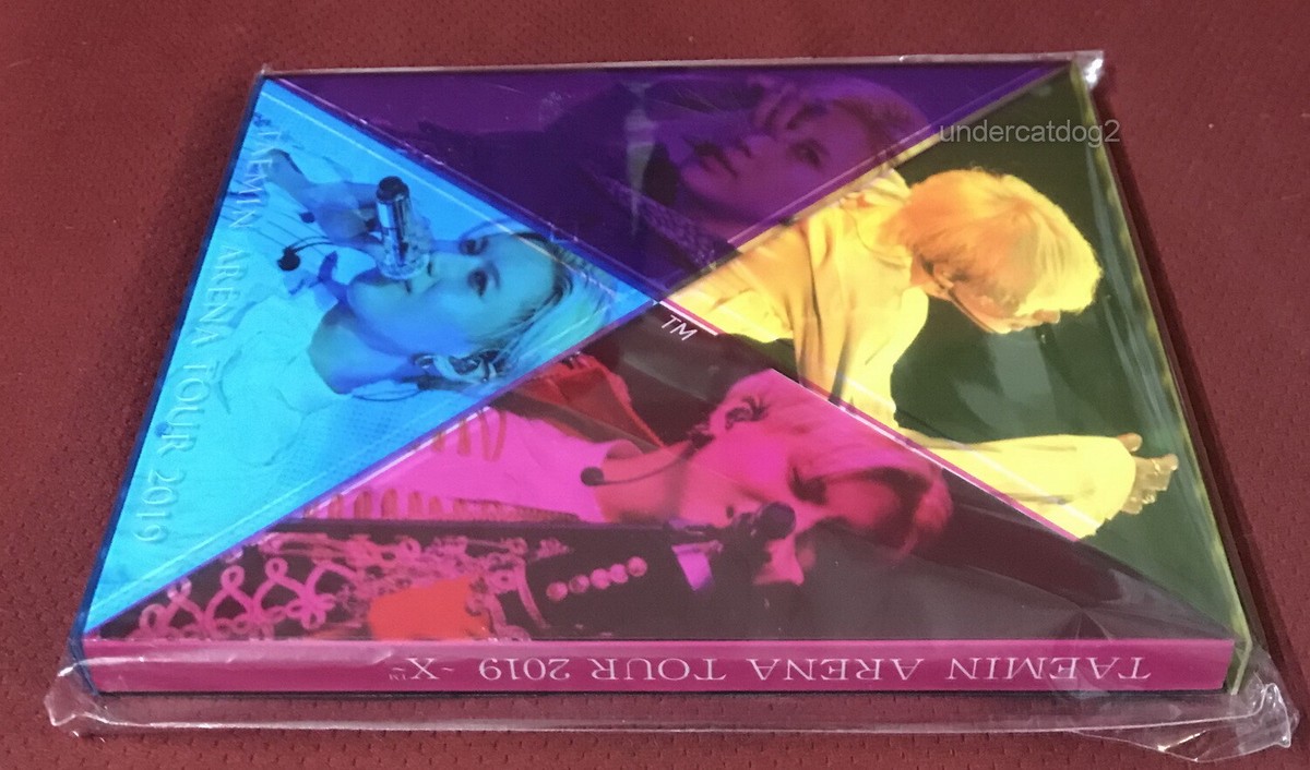 Taemin Arena Tour 2019 XTM Taiwan 2 DVD 32p Photo Book Card