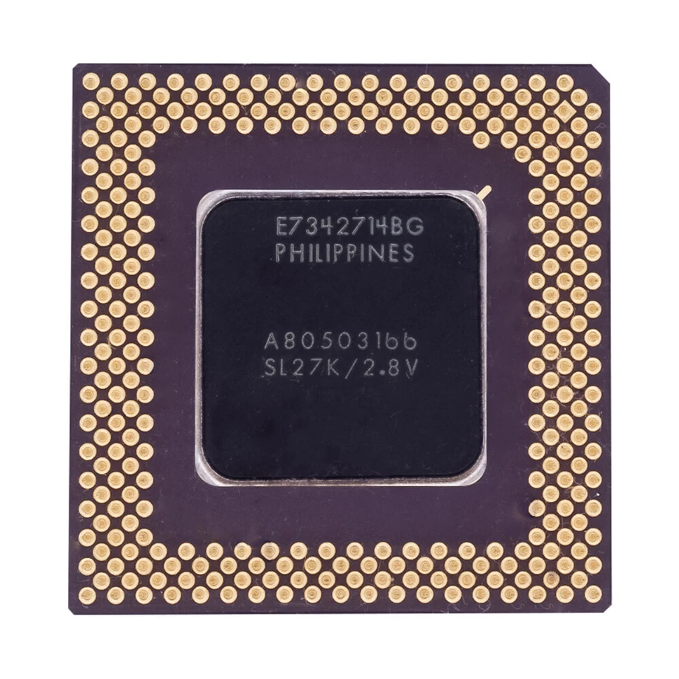 Intel Pentium Mmx SL27K Socket 7 166MHz - Image 2 of 2