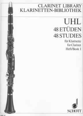 UHL 48 STUDIESN CLARINET BOOK 2 SCHOTT WITH HEFT BRAND NEW ON SALE