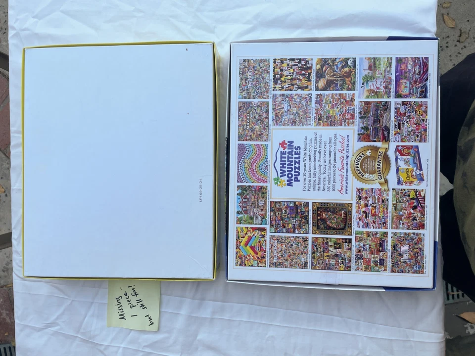 Rompecabezas Lote 1000 Piezas 2 Rompecabezas Montaña Chalet Surf Gato Parrilla Foto 2 de 3