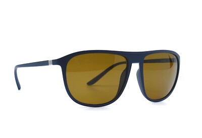 NEW STARCK BIOSUN SH5010 BLUE BROWN POLARIZED AUTHENTIC SUNGLASSES