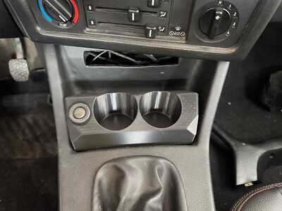 Double Cup Holder Center Interior Plug and Play Fits For BMW E30 3 Series