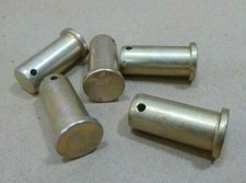  QTY 5 1/2" SHANK x 1" STEEL HEAVY DUTY CLEVIS PIN