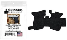 Tractiongrips rubber gun grip tape overlay for Phoenix HP-22, HP-25, HP-22A, 25A