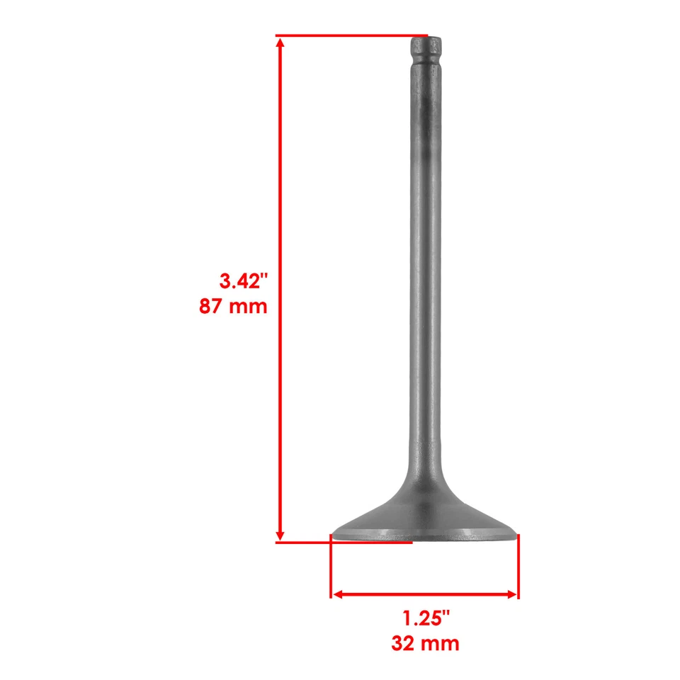 Kit de junta de válvula de escape de admisión de cilindro para Kawasaki Bayou 250 KLF250A 2003-11 Foto 3 de 4