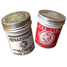 Renaissance Wax Polish & Pre Lim Surface Cleaner Set - 65ml Jewelry Cleaner