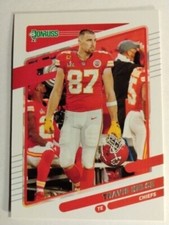 Travis Kelce Variation #118 Kansas City Chiefs - 2021 Donruss Football A-15