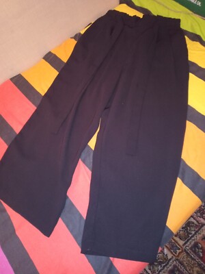 SCHÖNE ZARA BASIC KOLLEKTION DAMEN GESCHNITTENE POLYESTERHOSE, GRÖSSE S, GÜRTEL, SEHR GUTER ZUSTAND