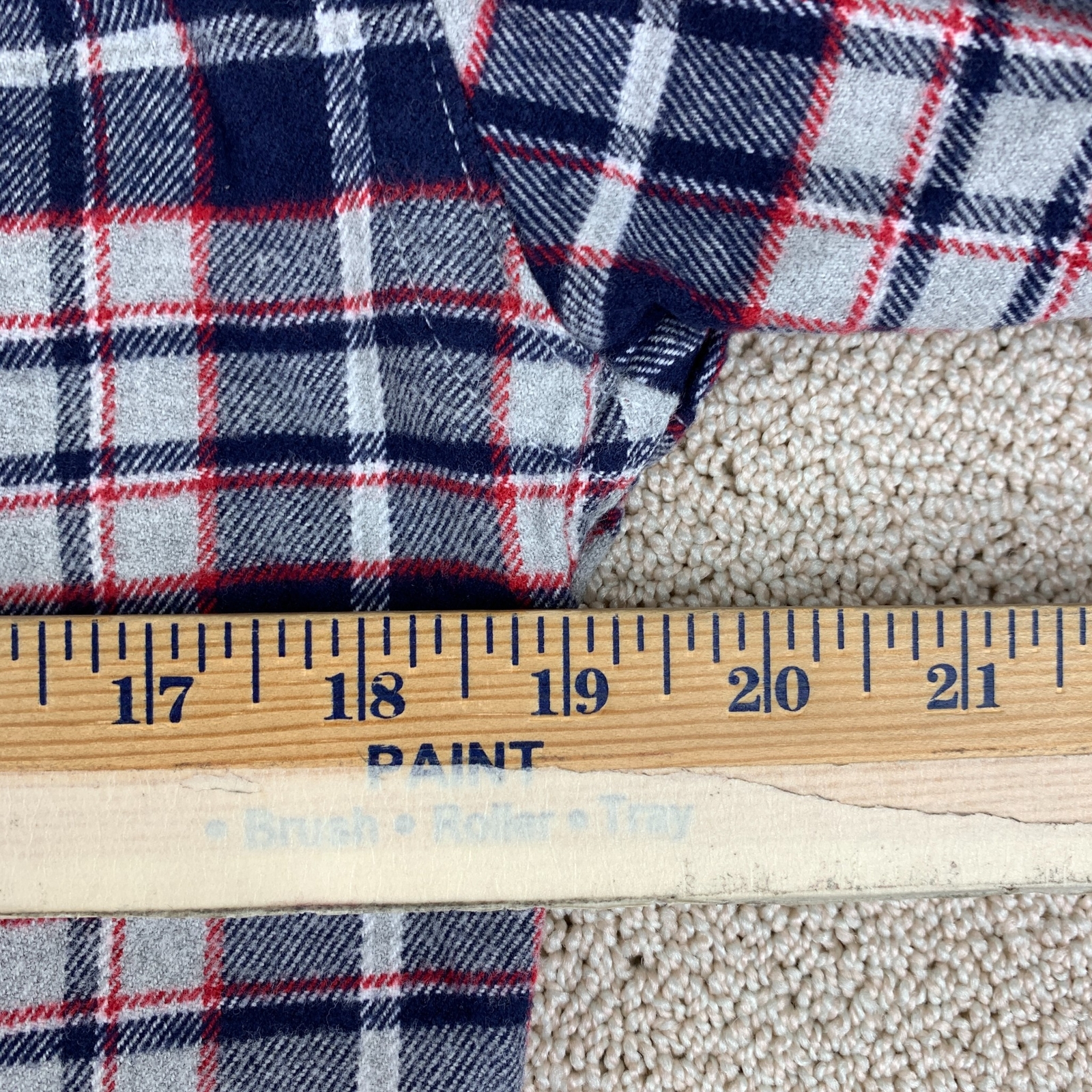 Amazon Essentials Slim Flannel Button Up Shirt Me… - image 7