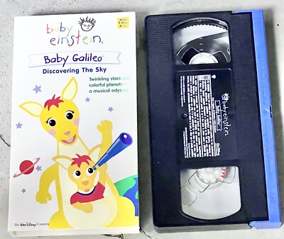 Baby Einstein Baby Galileo VHS Discovering The Sky 786936223224|