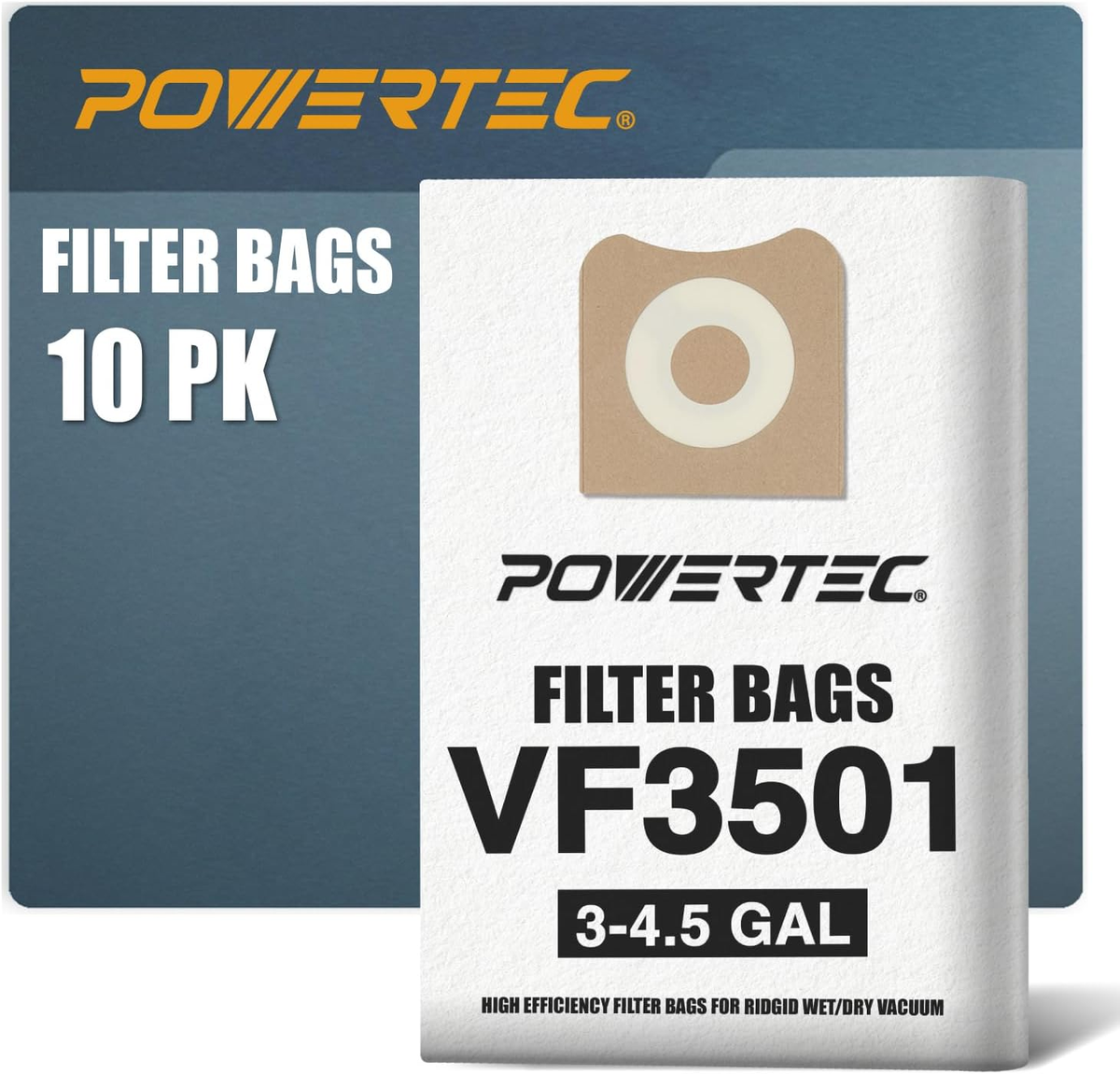 RIDGID Genuine VF3501D Wet Dry Vac Dry Pick-up Only Dust Bags for 3-4.5  Gallon and HD0600 RIDGID Shop Vacuums, Size C (36-Pack) VF3501D - The Home  Depot 互換性がありますRidgid VF3501 ウェット/ドライ掃除機バッグ対応、WD40500 WD40700 WD40501 WD4
