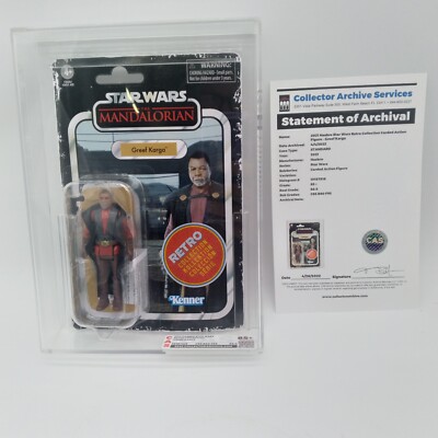 2020 Star Wars Retro Greef Karga Figure Graded CAS U85+ C85/B90/F95