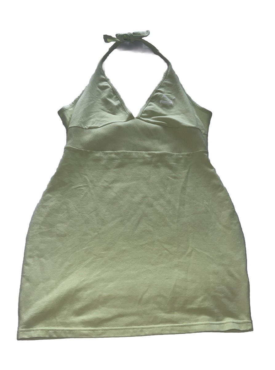 Puma Size L Green Dress V Neck Length 32 Cotton Spandex #Q1 | eBay Puma Size L Green Dress V Neck Length 32 Cotton Spandex #Q1 | eBay