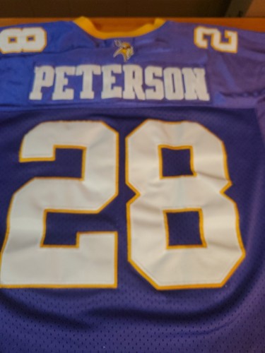 Minnesota Vikings Adrian Peterson Throwback Grace Classics Size XL - Picture 10 of 13