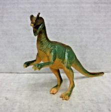 Green/Tan Dilophosaurus Vintage 1999 4.5" Dinosaur Figure 092424AST3-A7