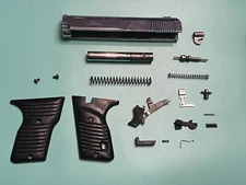 USED LORCIN L380 PARTS CHROME SLIDE FIRING PIN BARREL TRIGGER SAFETY GRIP SPRING