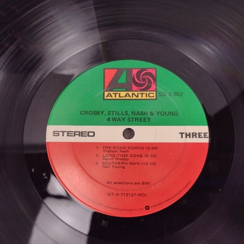 Crosby, Stills, Nash & Young–4 Way Street-2 xVinyl LP-1971-SD 2-902 Hype sticker - Picture 14 of 17