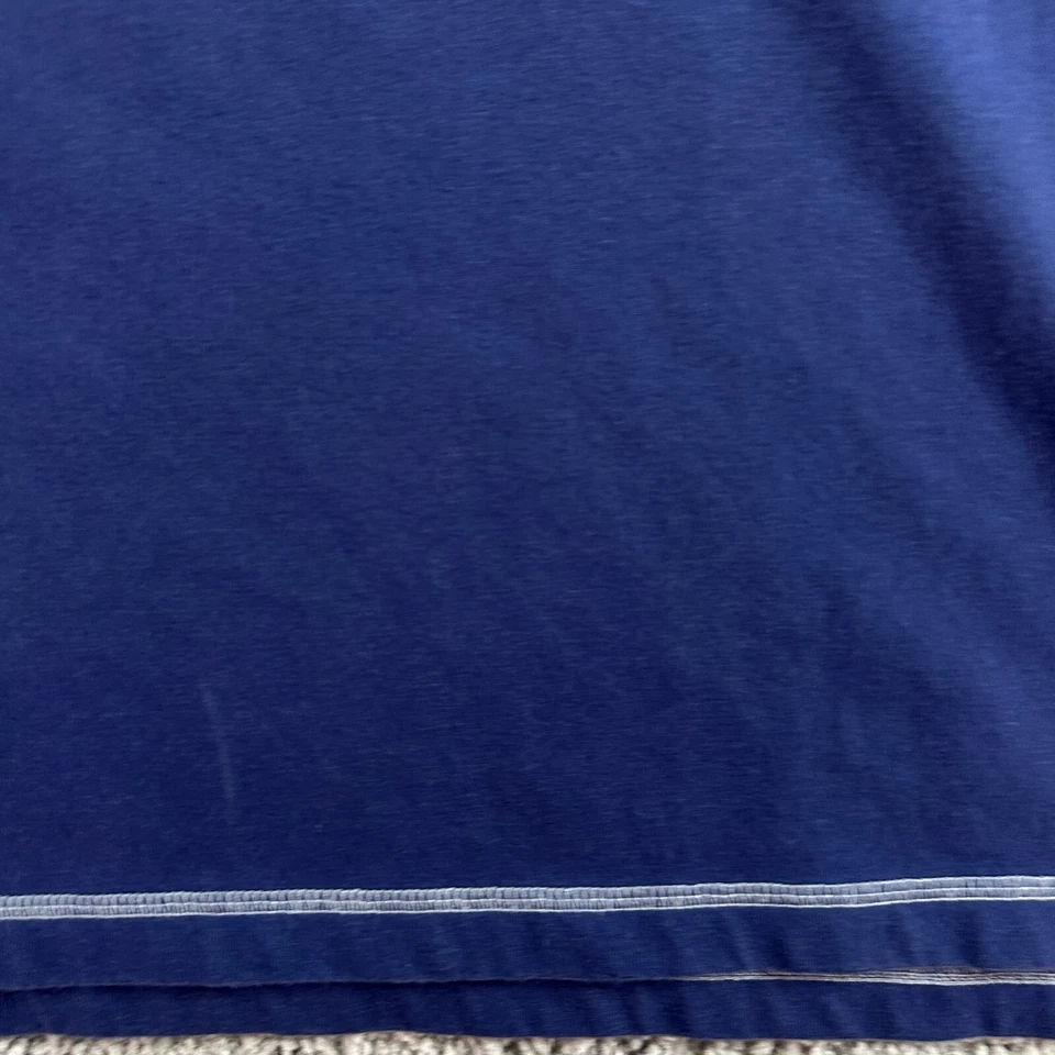 Field And Stream Polo Shirt Mens Large Blue White Logo Short Sleeve Casual FLAW - Image 4 of 4