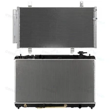 Aluminum Radiator & AC Air Conditioner Condenser Kit for 2007-2011 Toyota Camry