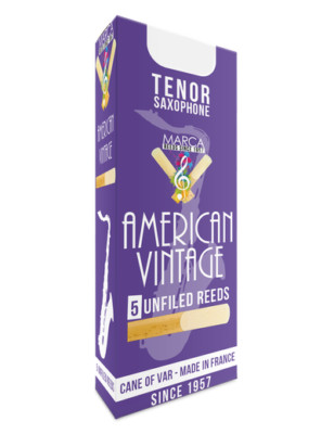Marca American Vintage Tenor Saxophone Reeds - 5 Per Box