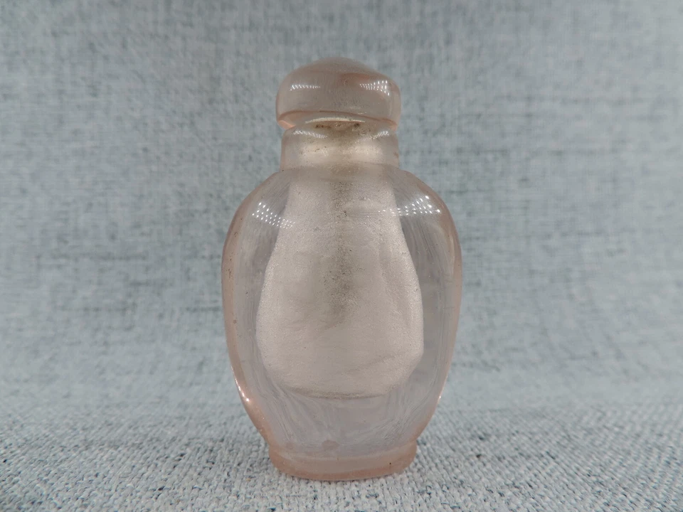 Китайский кристалл имитация изысканный пекинский стеклянный табакерка - Изображение 2 из 4