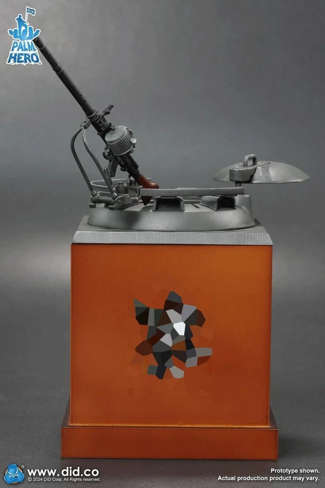 Figura de acción DID XD80025G 1/12 militar verde tanque escena utilería F soldado Foto 2 de 4