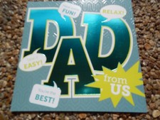 HAPPY FATHER'S DAY TO DAD FROM US; BRAND NEW; MADE IN USA