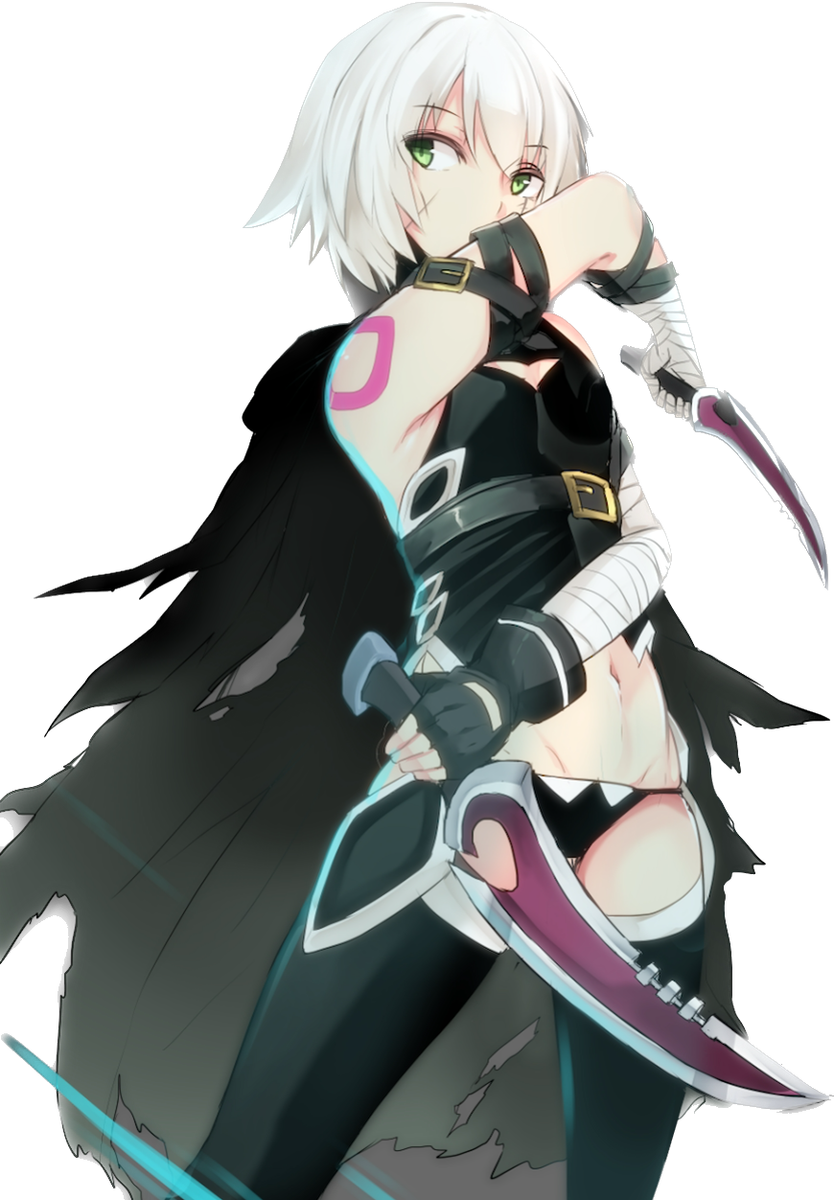 Jack Ripper Assassin Fate/Apocrypha 06 Weatherproof Anime Sticker