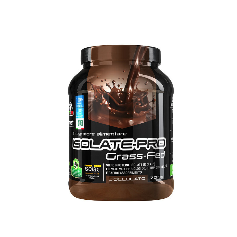Net Isolate-Pro 700g Cioccolato | Proteine Isolate Grass-Fed EAA