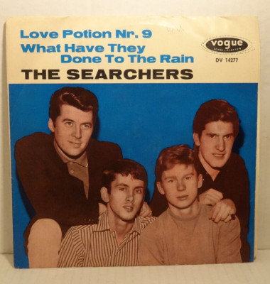 THE SEARCHERS - Love Potion Nr. 9 - 7'' Single Vogue 1964 VG+