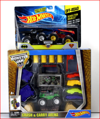 monster jam crash and carry arena