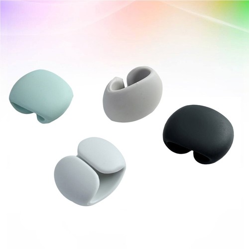 4 Pcs Ladekabelspeicherschnalle Kabel-Draht-Organizer Kopfhörerhalter - Afbeelding 11 van 11