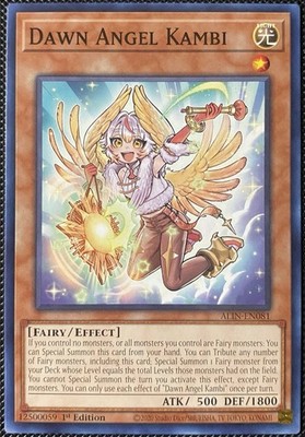 Dawn Angel Kambi ALIN-EN081 Alliance Insight 1st Edition - Yugioh Card