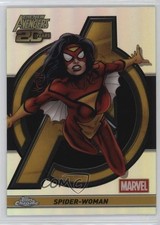 2025 Chrome Marvel Comics The New Avengers 20th Anniversary Spider-Woman 0h3v