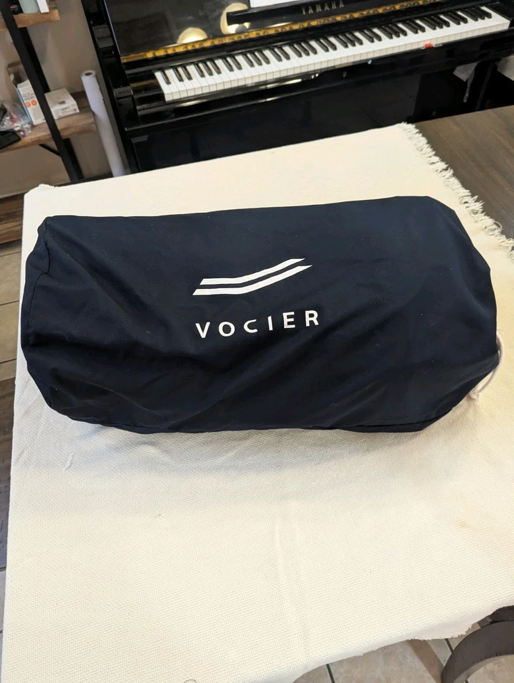 Bolso de mano Vocier Zero Pliegue de cuero marrón F35 Foto 4 de 4