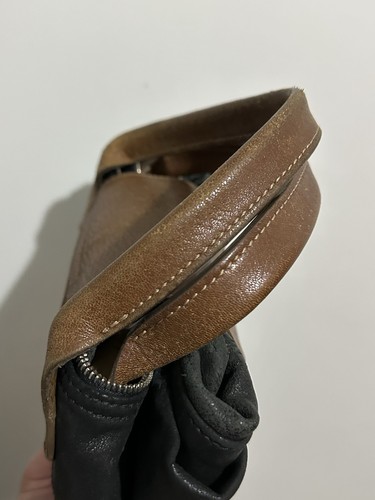 Longchamp le Pliage Cuir Leather Unisex Crossbody Bag Special Edt Mixed Colours - Picture 9 of 22