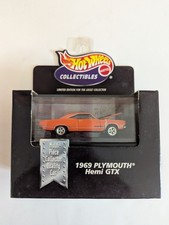 Hot Wheels 1969 Plymouth Hemi GTX (Black Box Collectibles 1998 ) - orange