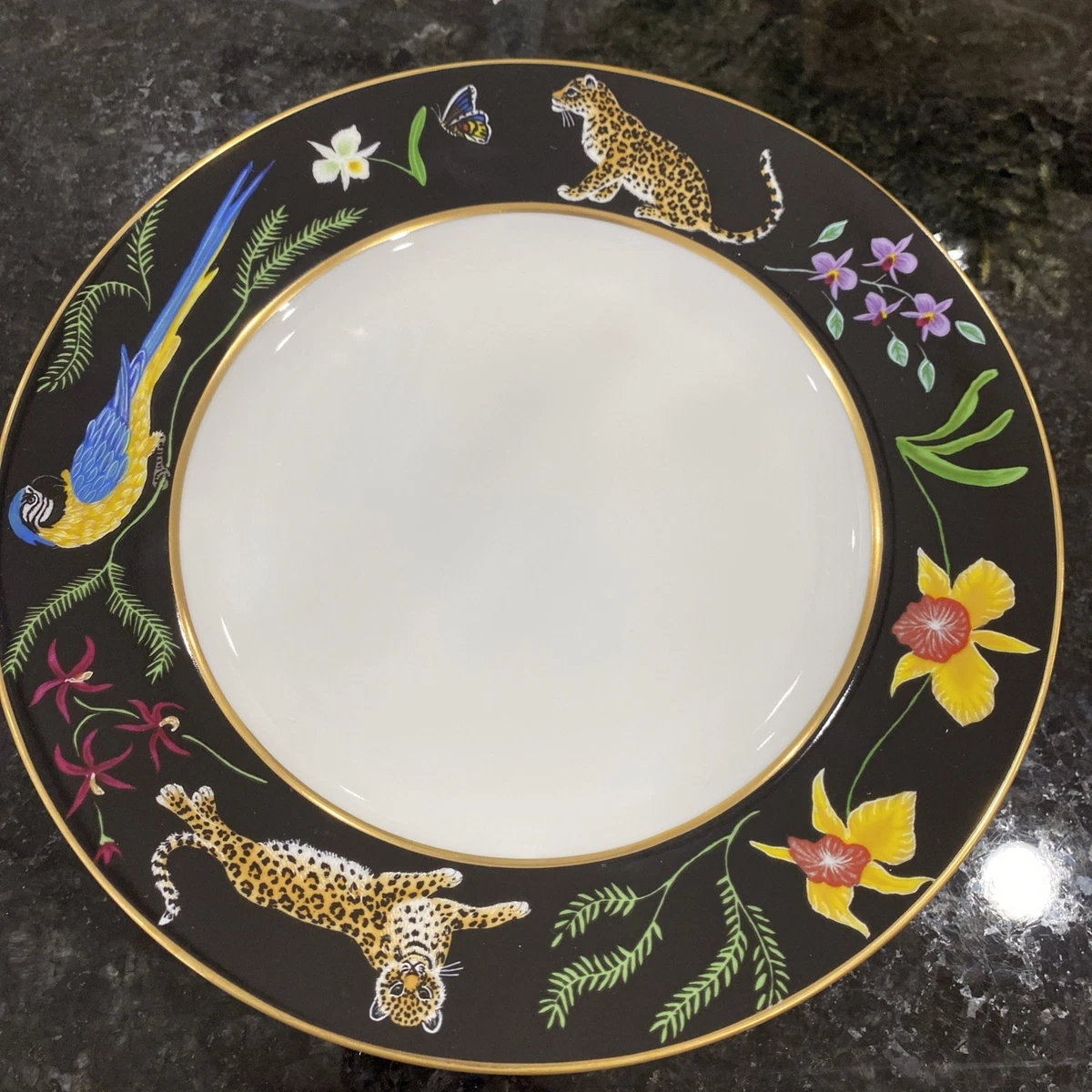 Lynn Chase Jaguar Jungle Porcelain Dinnerware products for sale | eBay