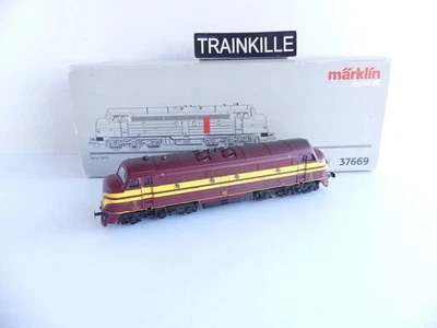 37669 MARKLIN HO 3 RAILS LOCOMOTIVE DIESEL CFL SERIE 1600 / 1604 DIGITAL - Photo 1/4