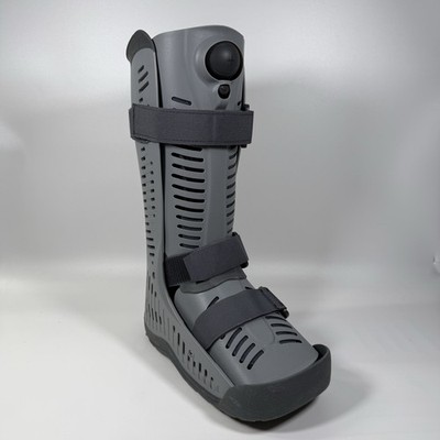 Össur Rebound Air Walker ANKL AIR Walking Boot Size M Gray Inflatable Pump