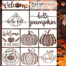 Fall Stencils for Crafts Reusable Fall Stencils for Door Mats