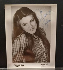 SYLVIA 8X10 AUTOGRAPHED PHOTO