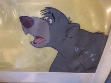 Baloo Orig. Walt Disney Celluloid From “Jungle book”